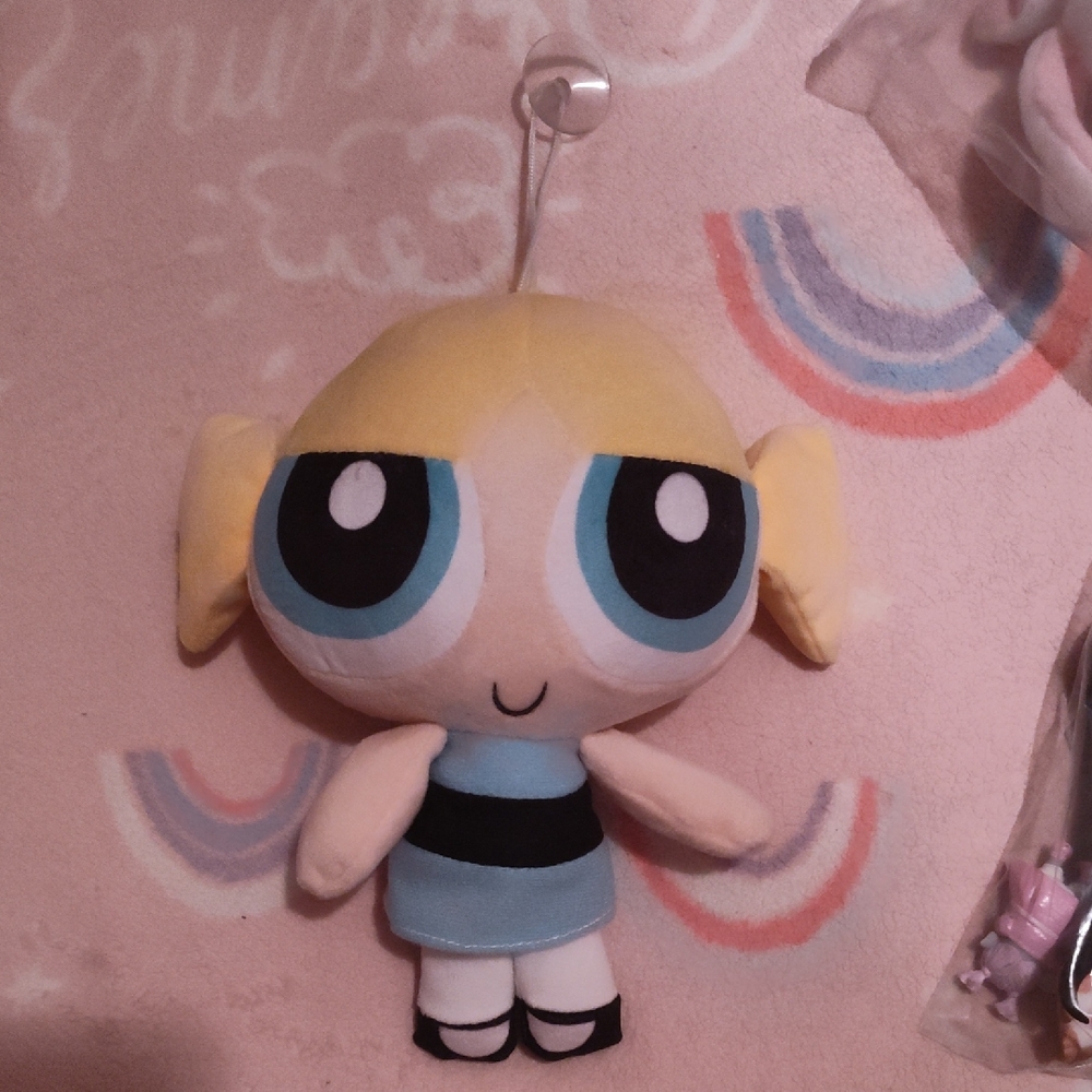 Power Puff Girls Bubbles Plush - Cute Stuffed Toy